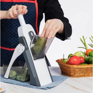 Mandoline Vegetable Cutter Slicer Chopper | Multi-function Cutter Vertical Vegetable Cutter Kitchen Shredder Grater (random Color